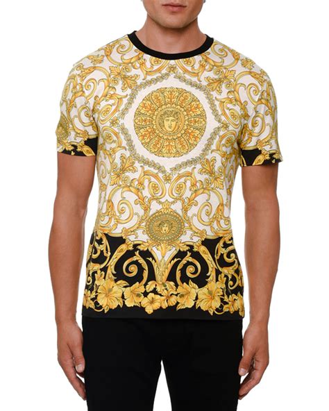 t shirt versace price|Versace t shirt sale.